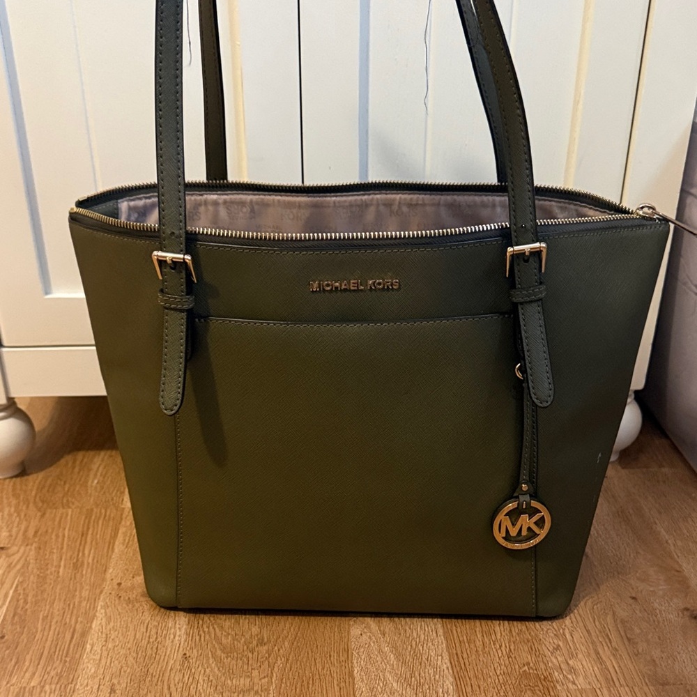 Michael Kors Forest Green Tote
